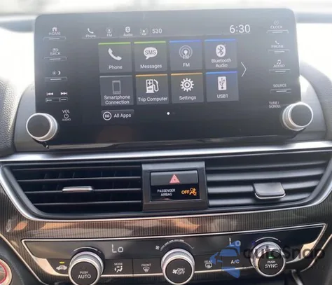 2021 Honda Accord Sport из США, поврежденный, VIN 1HGCV1F32MA046985